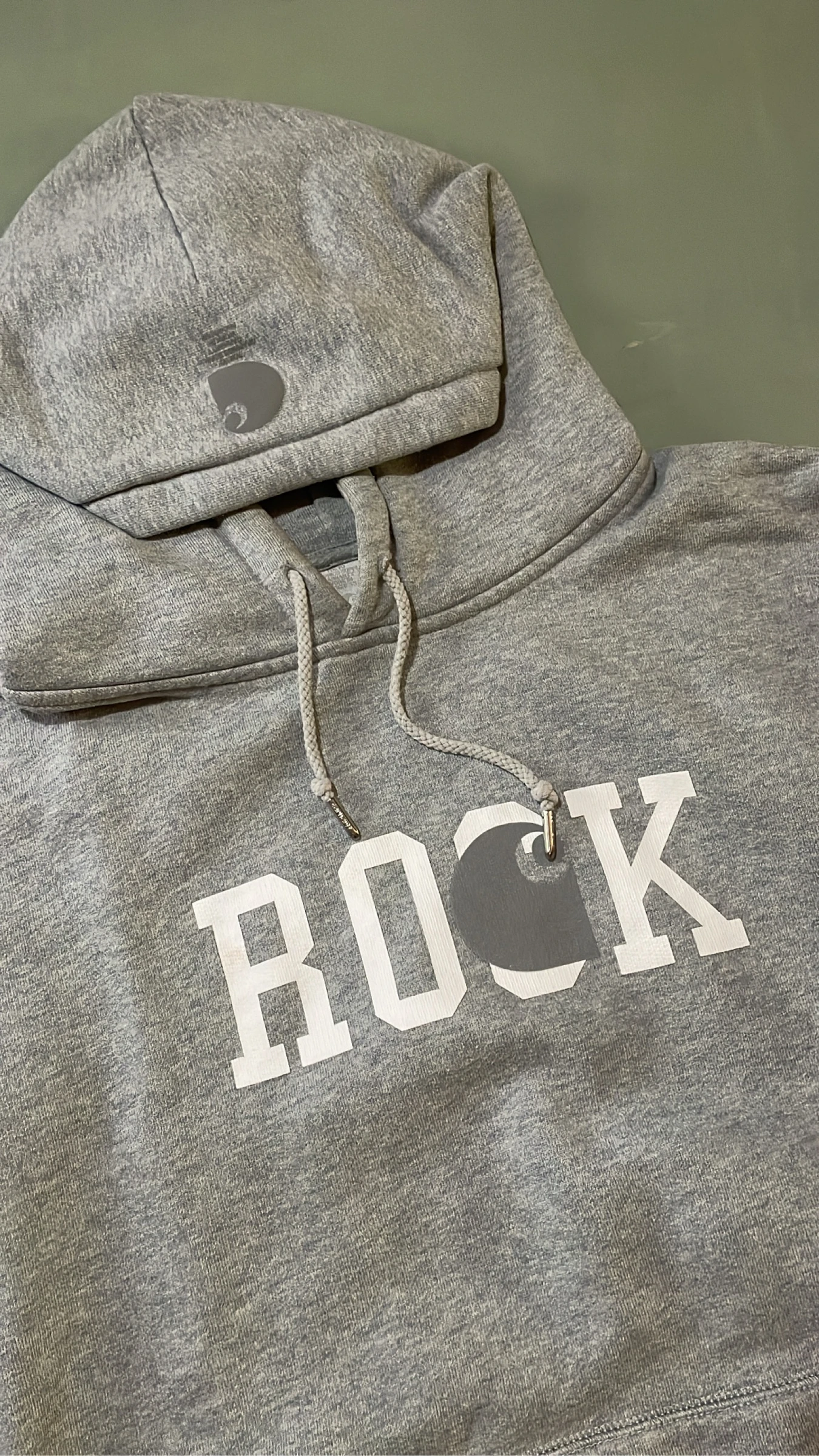 Carhartt grijze capuchontrui – photo 2